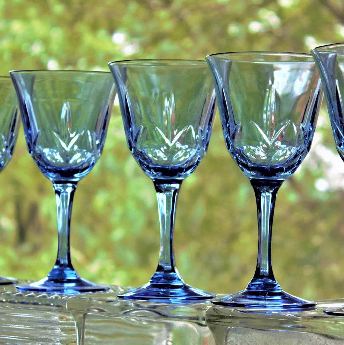 Vintage Fostoria Wine Glasses