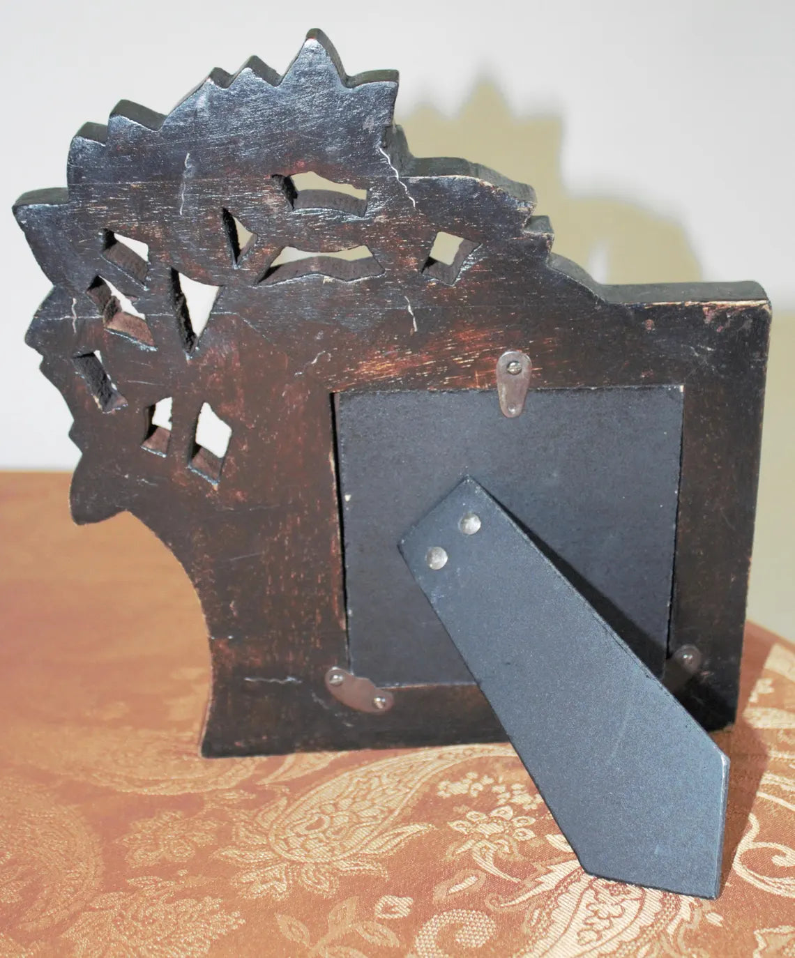 Back of a wooden frame