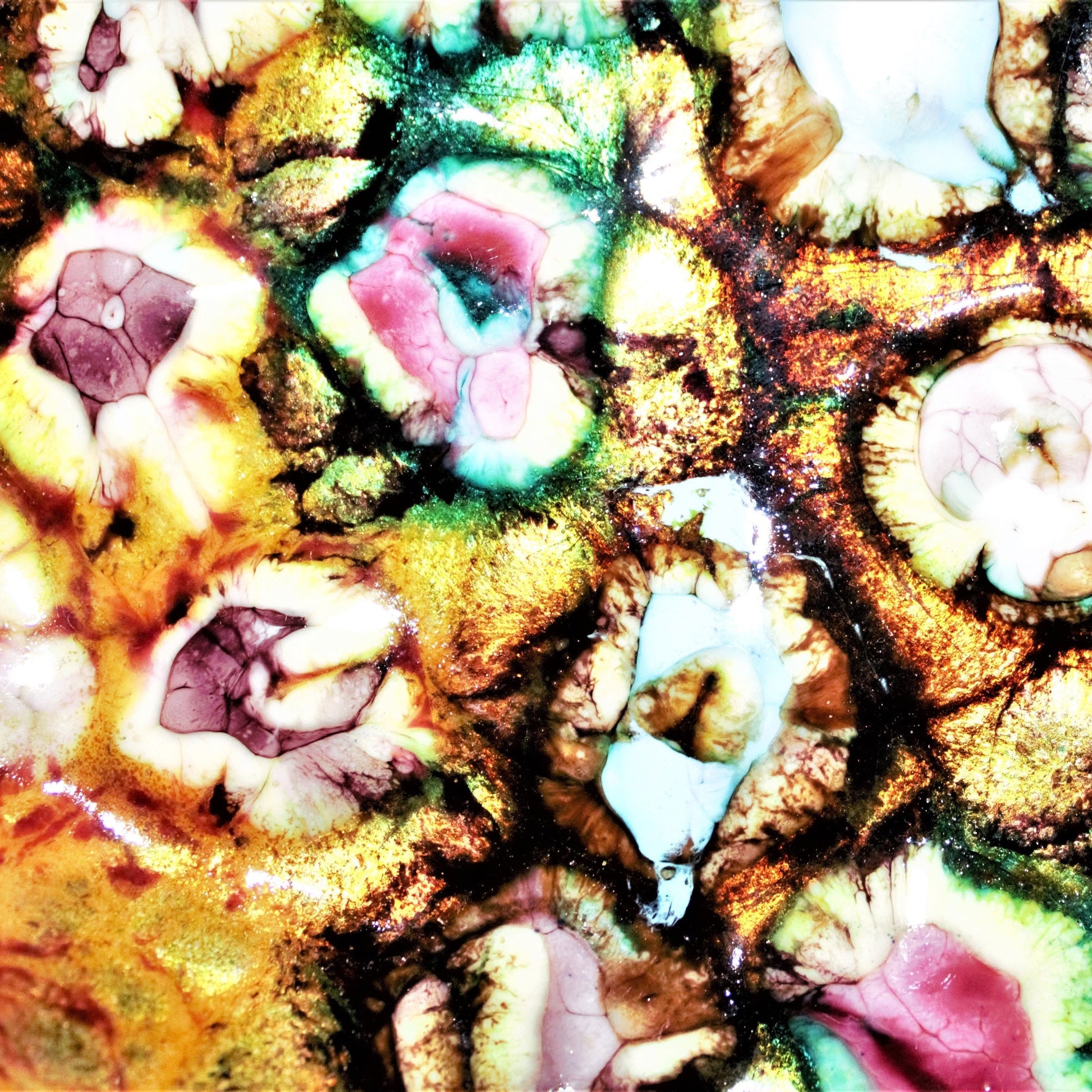 Esmaltes Garcia Trinket Dish: Mid-Century Modern Spanish Enamel on Copper