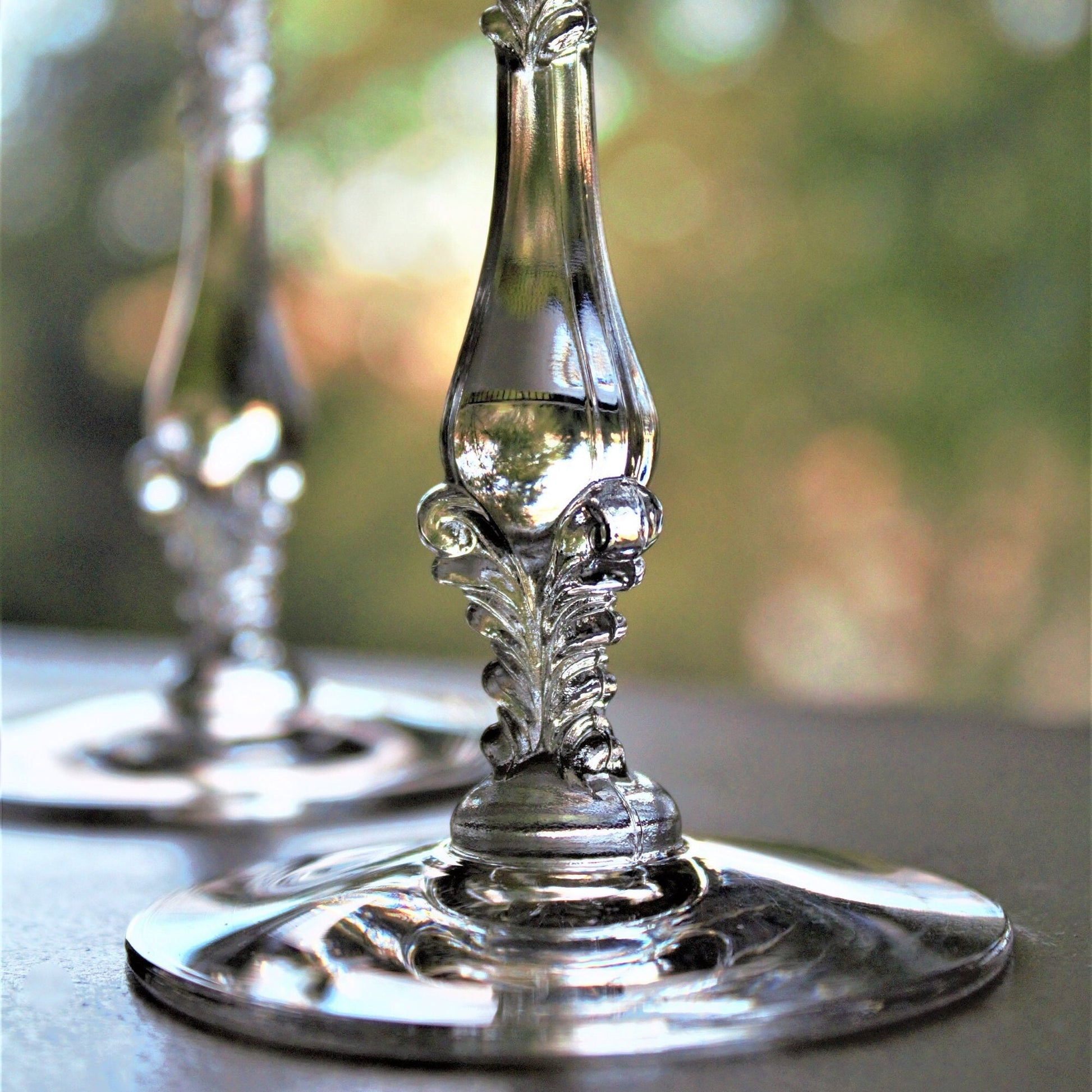 Rare Depression Glass, 2Pc Cambridge Yellow Cocktail Glasses, RARE Yellow Cambridge Liquor Glass, Yellow Cocktail Stem 3126, Yellow Cordials