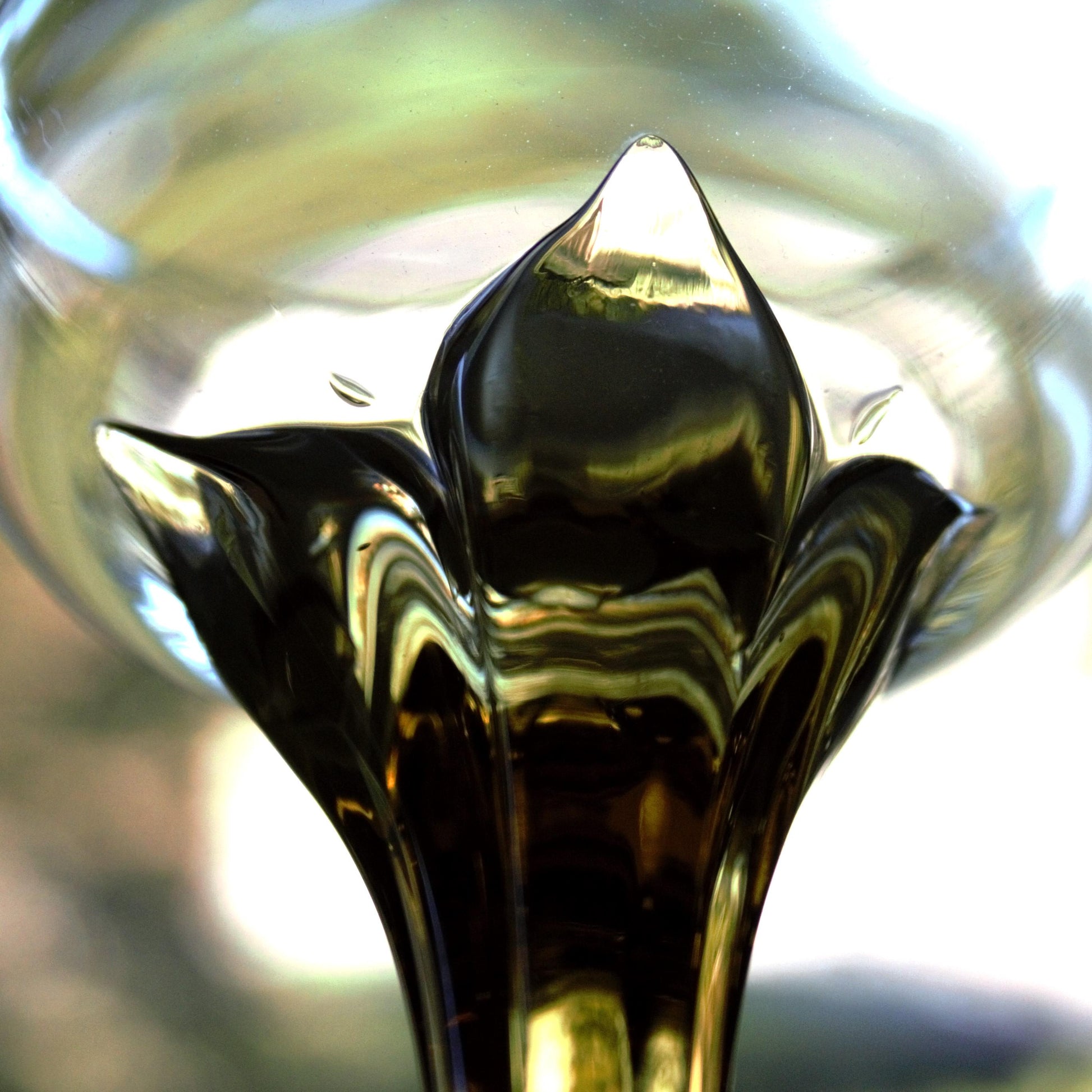 Vintage Italian Coupe Glasses - Jewel Tone Stemware, Set of 4