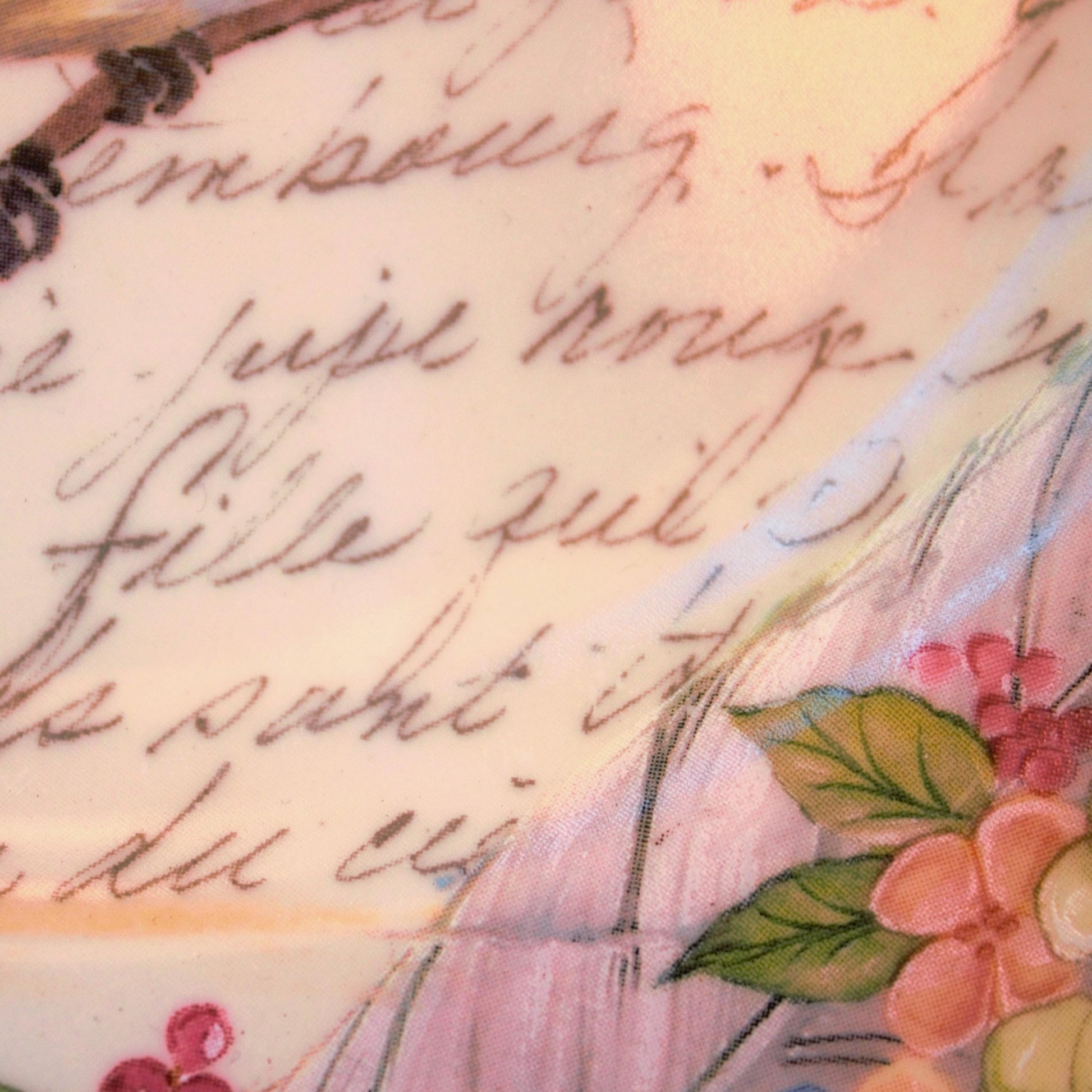 Colorful Bird Plates - American Atelier Morning Song - Set of 4 Porcelain Dessert Salad Plates