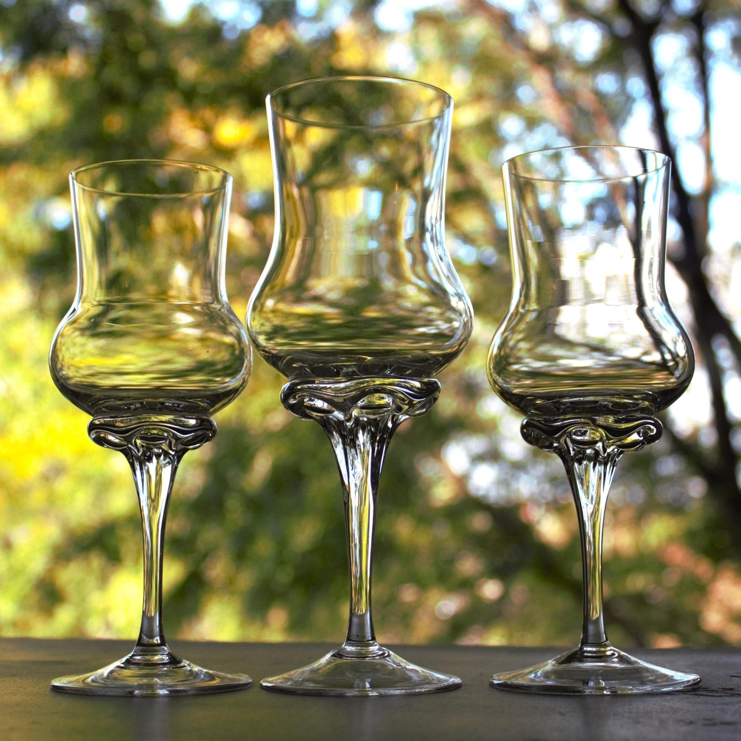 Elegant Grappa Glasses Set of 2: Refined Tasting Glassware