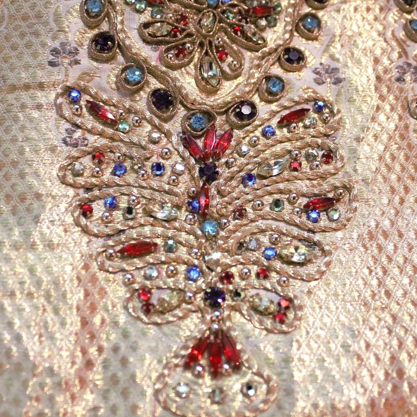 Rare Vintage Adele Simpson Beaded Couture Vest: 1960s Embellished Fashion