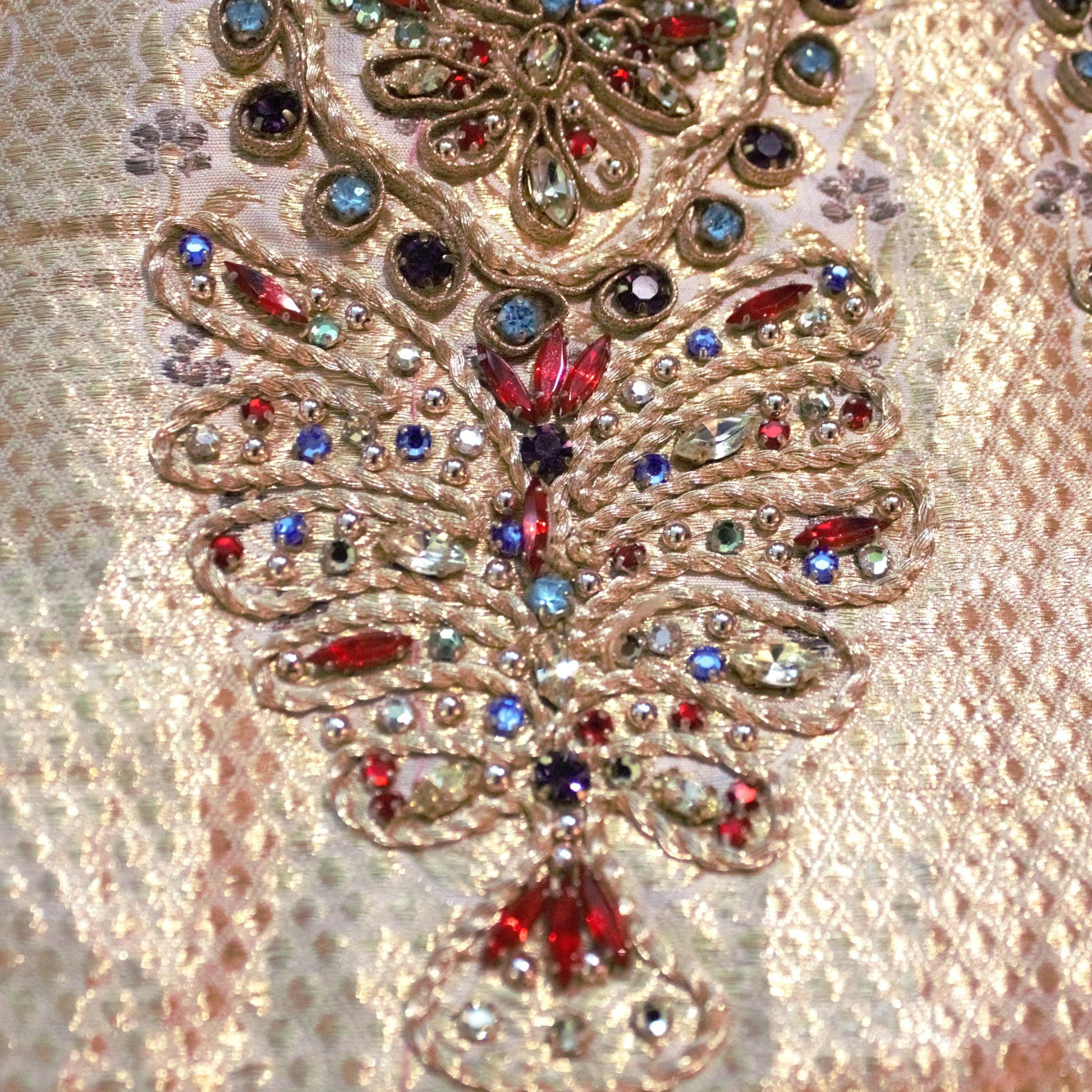 Rare Vintage Adele Simpson Beaded Couture Vest: 1960s Embellished Fashion