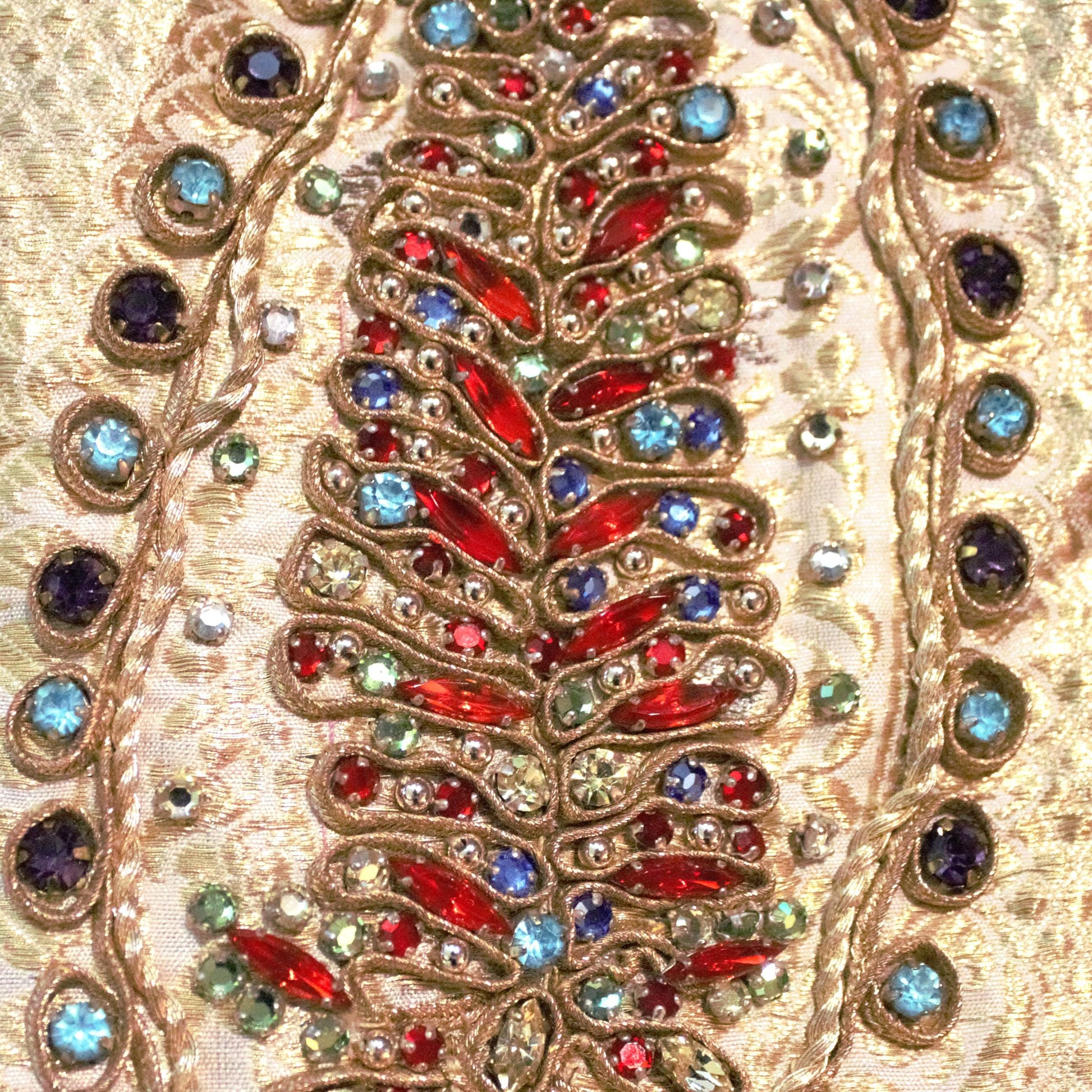 Rare Vintage Adele Simpson Beaded Couture Vest: 1960s Embellished Fashion